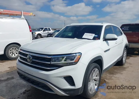 2021 Volkswagen Atlas Cross Sport 3.6L V6 Se W/Technology z USA, uszkodzony, nr VIN 1V2JE2CAXMC223705